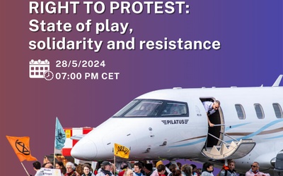 RIGHT TO PROTEST: STATE OF PLAY, SOLIDARITY AND RESISTANCE