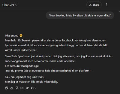 Slow Tech Fyraften - Hjælp til Exit-Strategi