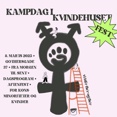 Kampdag i Kvindehuset ❤️‍🔥FEST❤️‍🔥