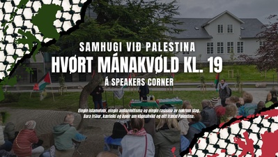 SAMHUGA MÁNADAGUR: Vápnahvíld nú! // Ceasefire now!