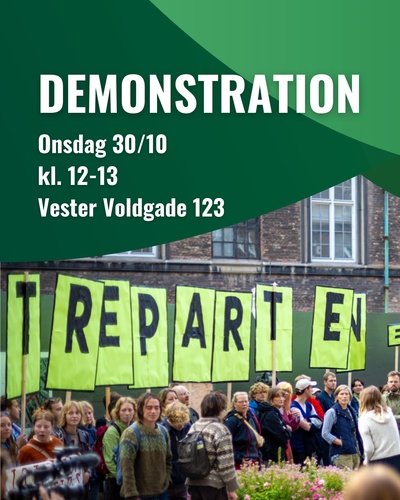 Demonstration - Red Grøn Trepart