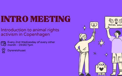 Animal Rights Intro Meeting