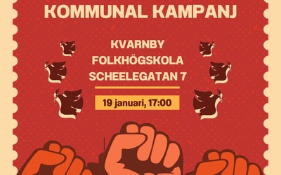 Open meeting: Municipal campaign / Kommunal Kampanj