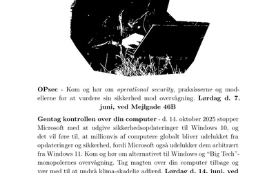 Startskud på Tekno Juni - Hvad er OPSEC?