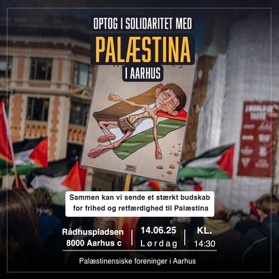 Optog i solidaritet med Palæstina