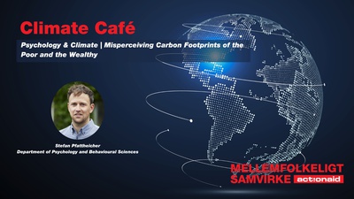 Climate Café - Misperceiving Carbon Footprints of the Poor and the Wealthy