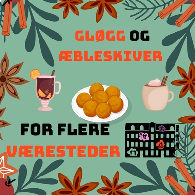 Gløgg og æbleskiver for flere væresteder