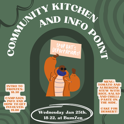 Stop DATs Deportations! Community Kitchen and Info Point