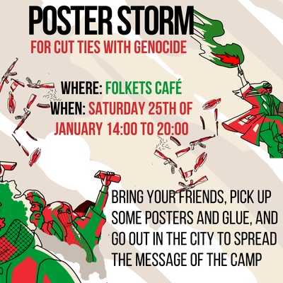 Cut Ties with Genocide - Poster Storm