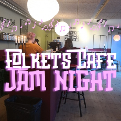 Jam-night in Folkets Café