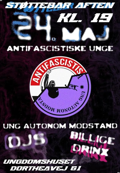 UAM OG AFU STØTTEBAR AFTEN!!