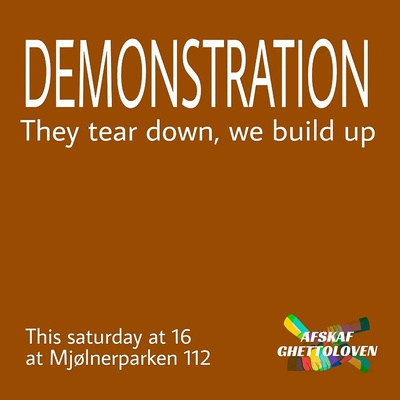 DEMO: They tear down, we build up