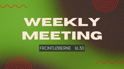 Ugentlig PSA møde // Weekly PSA meeting