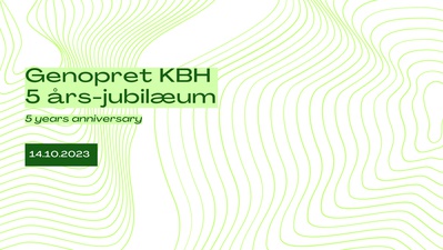Genopret KBH 5 years anniversary / 5 års jubilæum og zinelancering