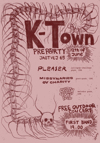 K-town Hardcore Fest 2025 Preparty @ Jagtvej