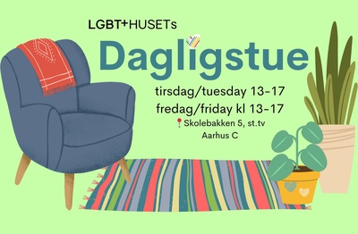 🏳️‍🌈🏳️‍⚧️ Dagligstuen // The Living Room