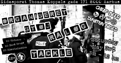 Støttekoncert på Sidesporet - Organiseret Støj x Tackle x Rå Løg