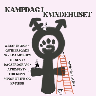 Kampdag i Kvindehuset