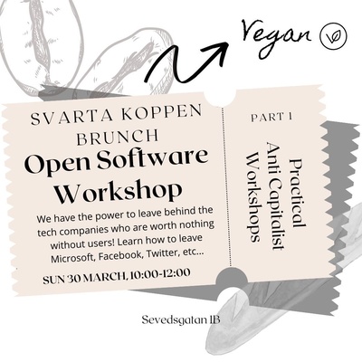 Svarta Koppen Brunch + Open Source workshop