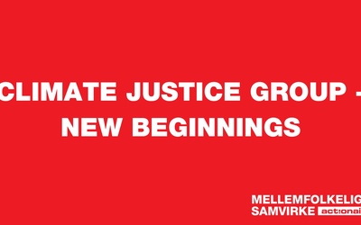 CLIMATE JUSTICE GROUP - NEW BEGINNINGS