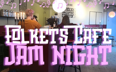 Jam-night in Folkets Café