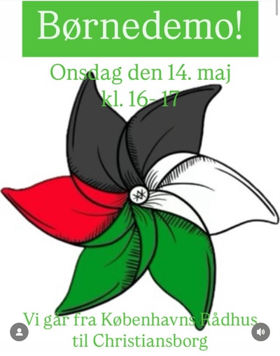 BØRNEDEMO: Rådhuspladsen til Christiansborg