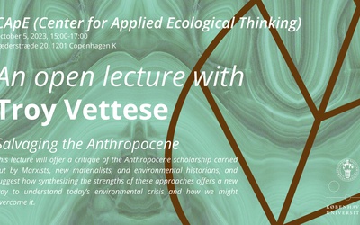 Troy Vettese: Salvaging the Anthropocene