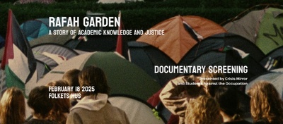 Screening Premiere: Rafah Garden Documentary