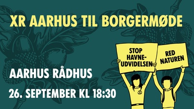 XR Aarhus til borgermøde