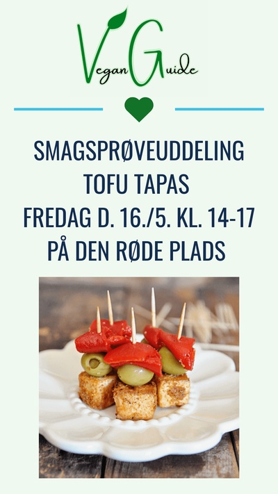 Smagsprøveuddeling: tofu tapas