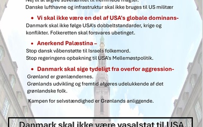 Hallo: Danmark skal ikke være vasalstat til USA!