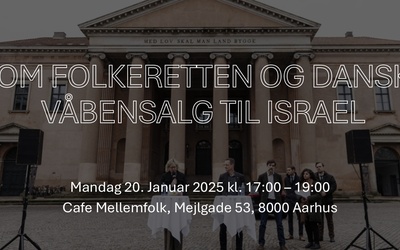 OM FOLKERETTEN OG DANSK VÅBENSALG TIL ISRAEL