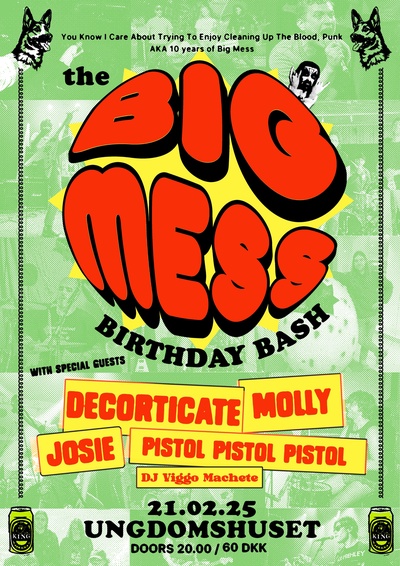 BIG MESS 10 YEAR BIRTHDAY BASH!