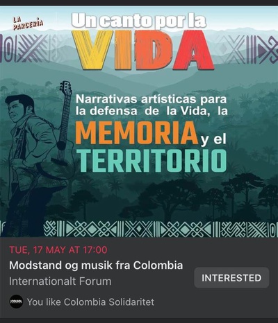 Modstand og musik fra Colombia