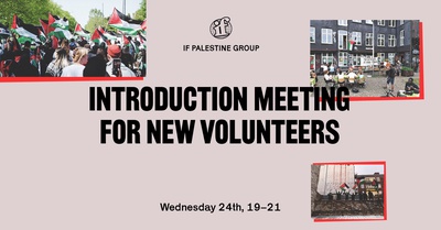 Intro meeting for IF Palestine group