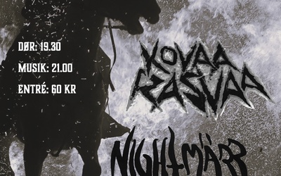 Nordisk invasion på Strafbar - Nightmärr (SE) + Kovaa Rasvaa (FIN)