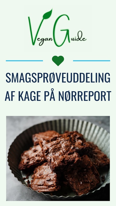 Smagsprøveuddeling: kage på Nørreport