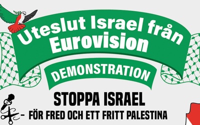Massdemonstrationer: Uteslut Israel från Eurovision