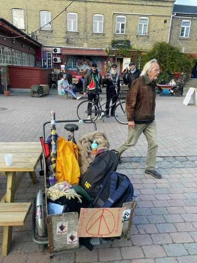 For et frit og fredeligt Palæstina og Christiania.