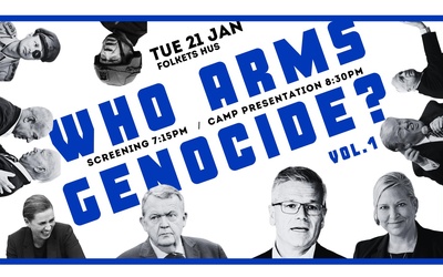 WHO ARMS GENOCIDE? - Screening & Presentation of the "Cut Ties With Genocide" Camp