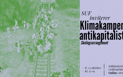 SUF inviterer: Skoling om klimakampen