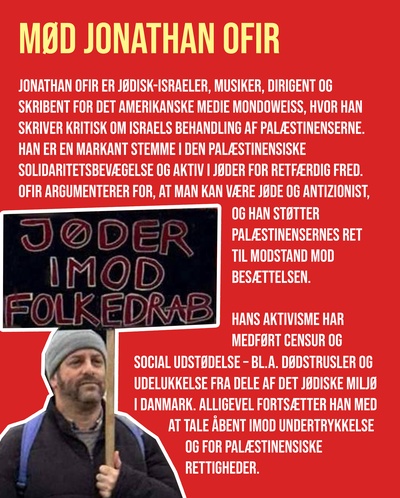 Stop censuren af Palæstinasolidariteten!