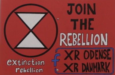 Fællesmøde i Extinction Rebellion Odense.