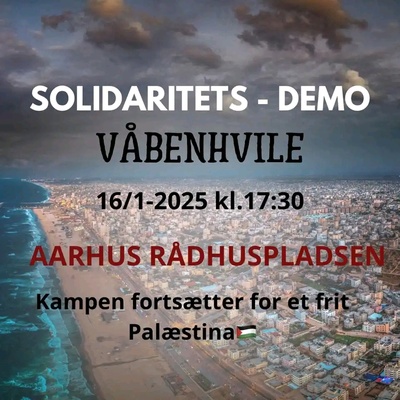 🇵🇸 Våbenhvile // Ceasefire Celebration 🇵🇸