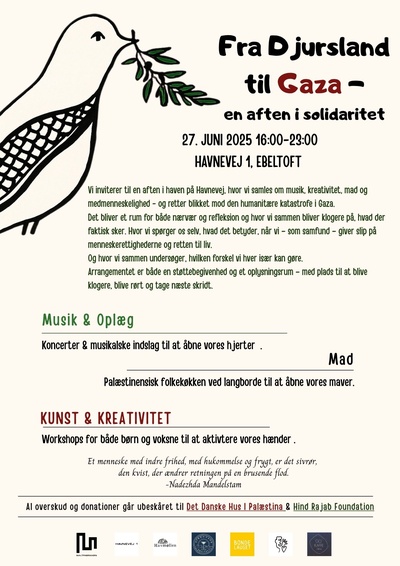 Fra Djursland til Gaza - en aften i solidaritet