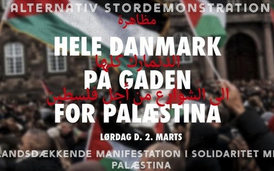 Alternativ Stordemo - HELE Danmark på gaden for Palæstina!
