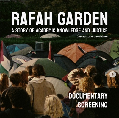 Documentary Screening: Rafah Garden - one year of student protests