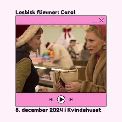 Lesbisk Flimmer: Carol, en ægte lesbisk julefilm